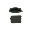 Amenity Kit Dual Pocket Pouch - Black Konbu
