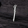 Tanto Short Sword Amulet - Silver