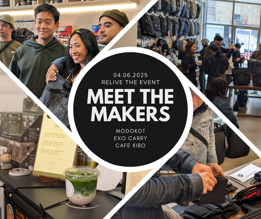 UrbanCred NYC - Meet the Maker: Modokot, Exo Carry, Cafe Kibo Recap