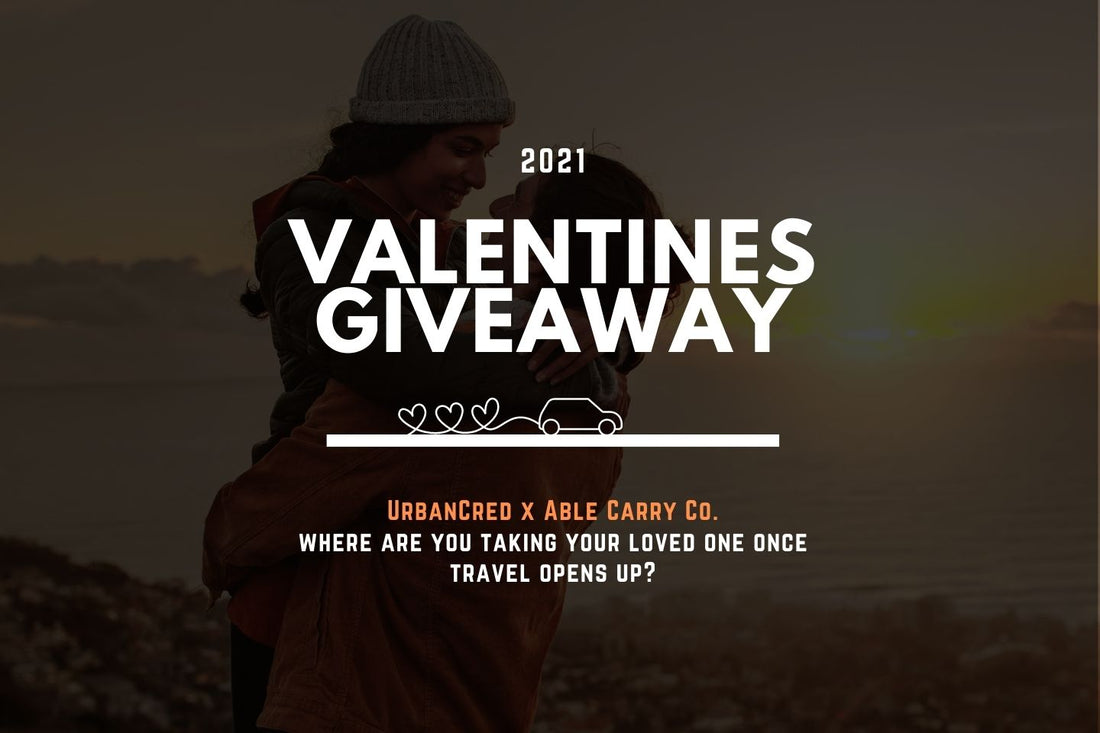 UrbanCred x Able Carry Co. Valentines Giveaway