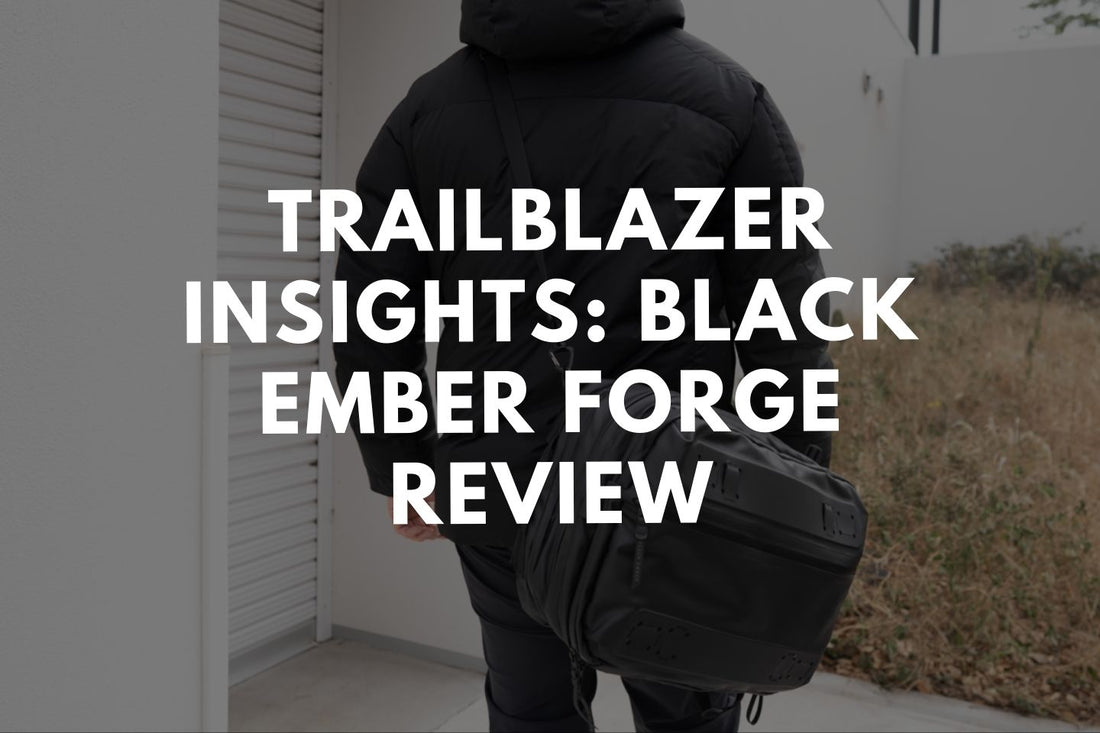 Trailblazer Insight: Black Ember Forge Backpack Review