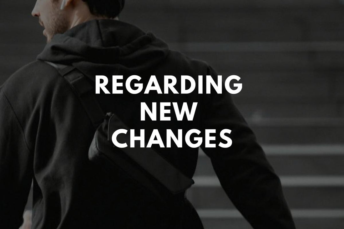 Regarding New Changes