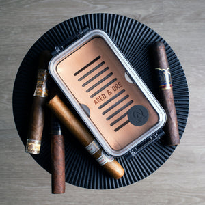 Travel Humidor open
