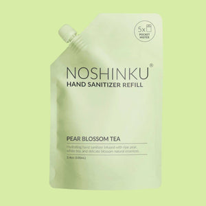 Pear Blossom Tea Hydrating Hand Sanitizer Mini Refill Pouch