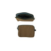 Amenity Kit Dual Pocket Pouch - Brown X11