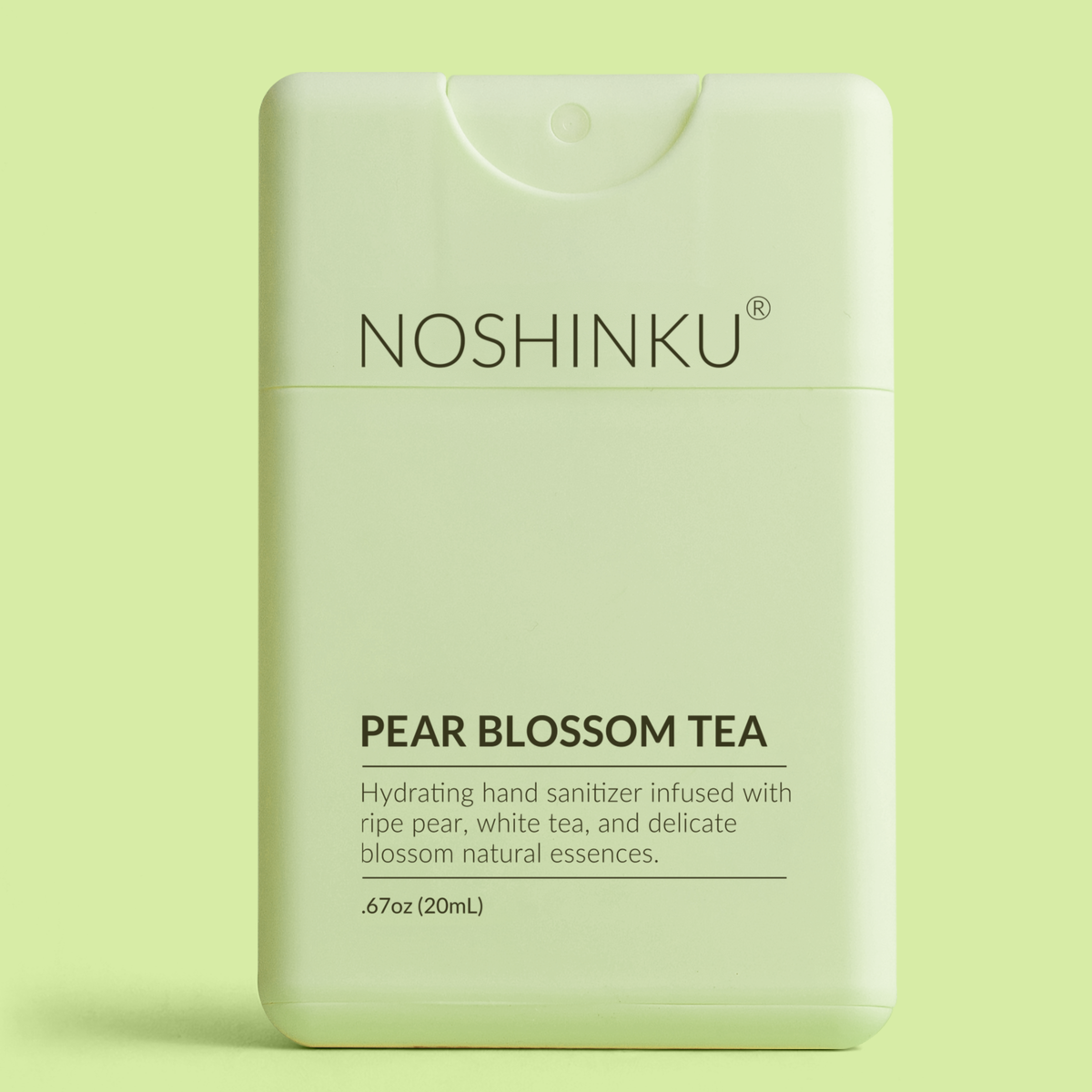 Pear Blossom Tea Hydrating Pocket Refillable Hand Sanitizer