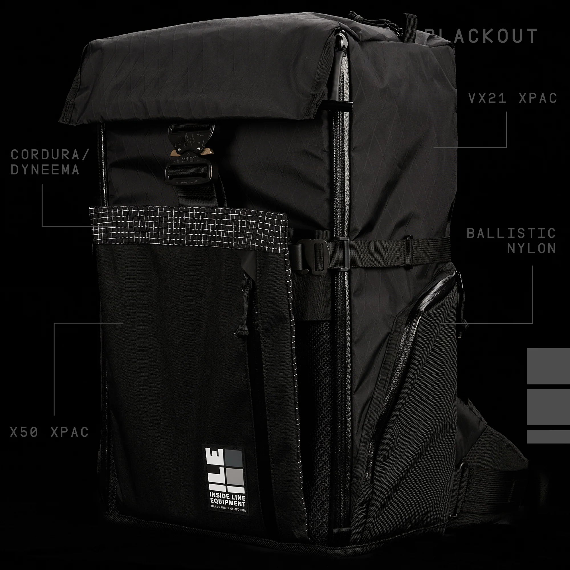 Travel Pack: Blackout Patchwork