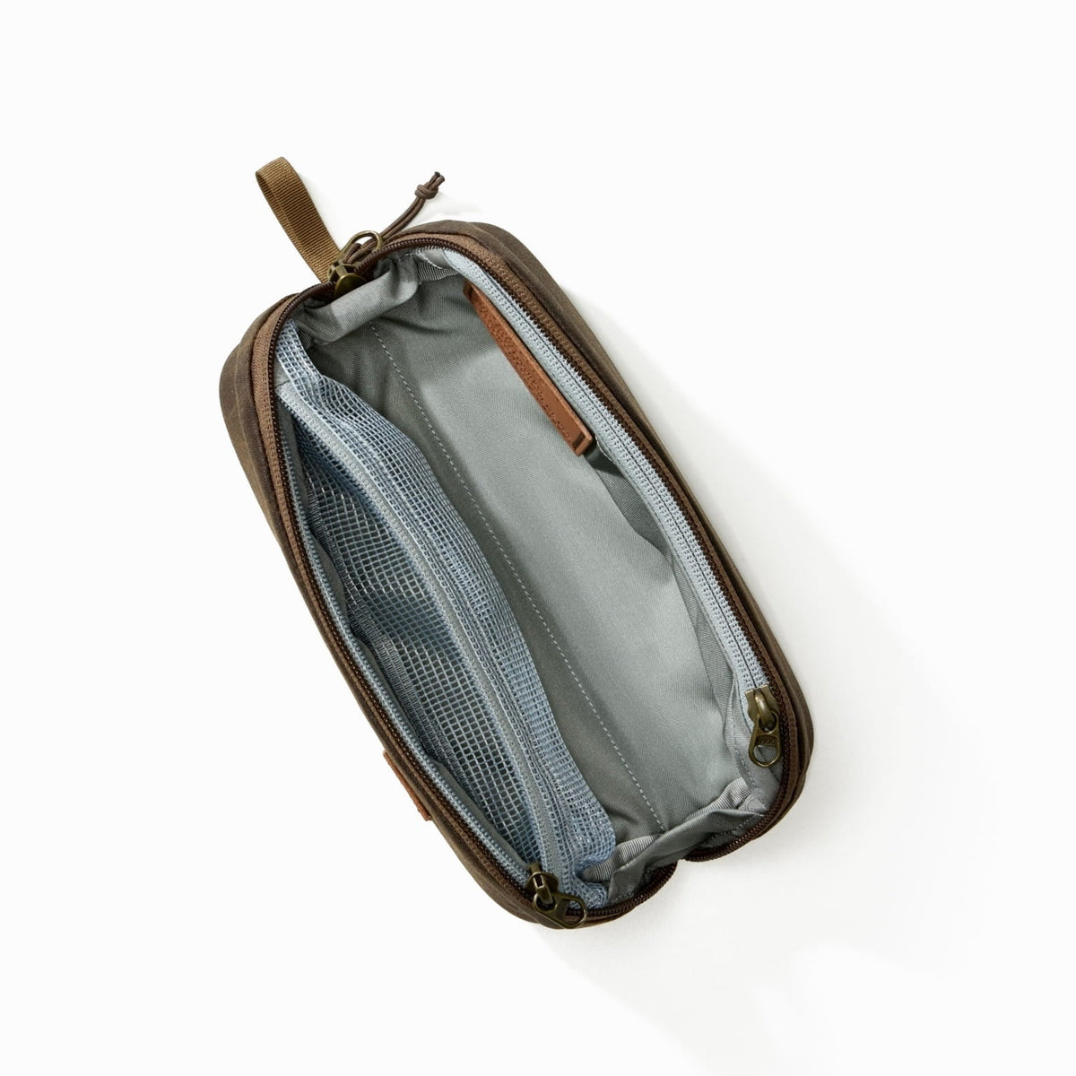 Evergoods Civic Access Pouch 0.5L (Waxed Canvas Edition) - pockets