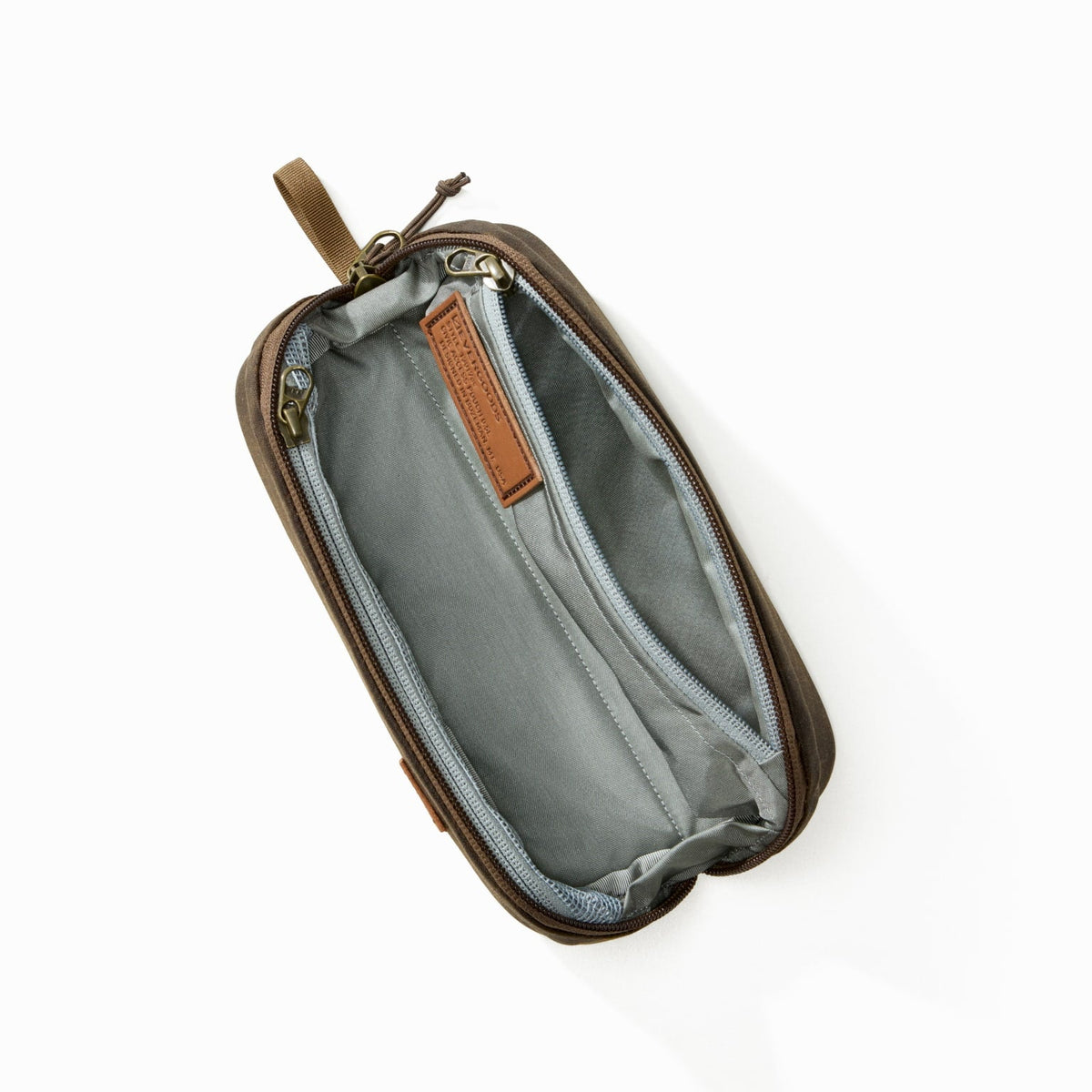 Evergoods Civic Access Pouch 0.5L (Waxed Canvas Edition) - security pocket