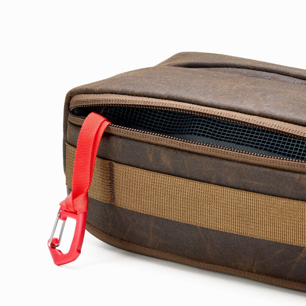 Evergoods Civic Access Pouch 2L (Waxed Canvas Edition) - key leash pocket