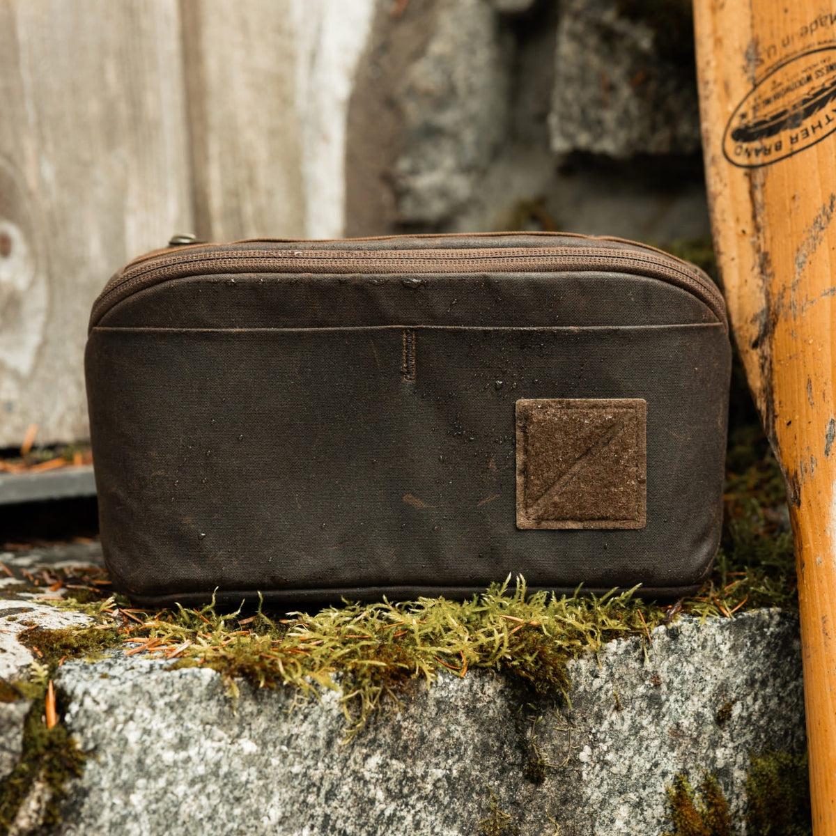 Evergoods Civic Access Pouch 2L (Waxed Canvas Edition) - lifestyle