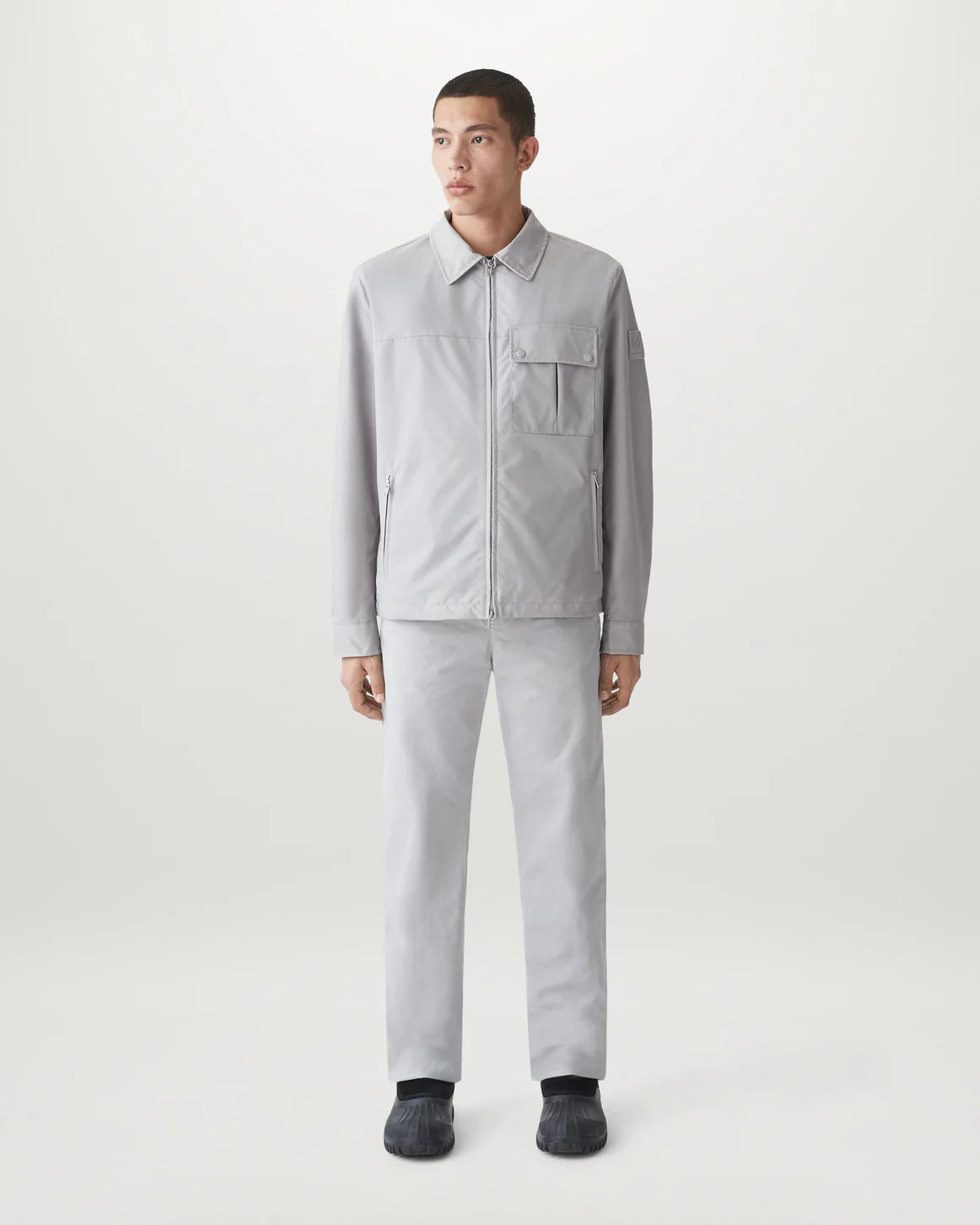 Drill Overshirt [Chrome Grey]