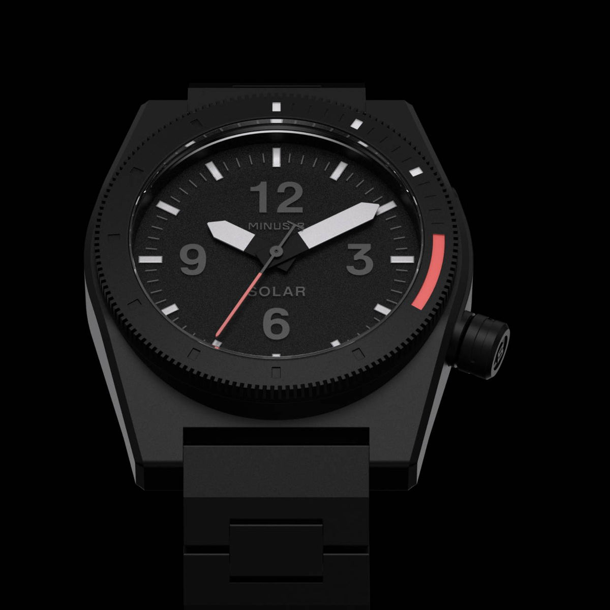 Diver 1T Solar solar dial