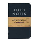 Field Notes Pitch Black Memo Book (3-Pack)