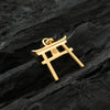 Torii Gate Amulet - Gold