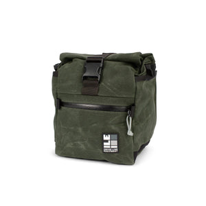 Lunch Bag: Forest Waxed Canvas