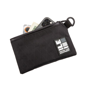 ILE Zippered Cycling Wallet detail (Black VX21 shown for reference)