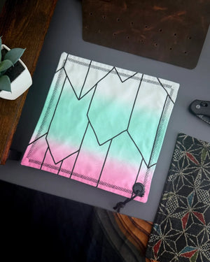 Gradient Leaf XL Handkerchief