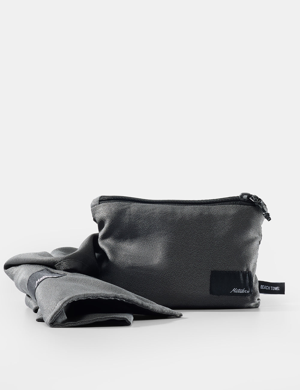 NanoDry Packable Beach Towel - Charcoal