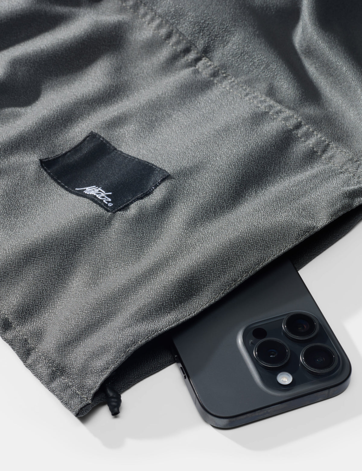 NanoDry Packable Beach Towel - Charcoal