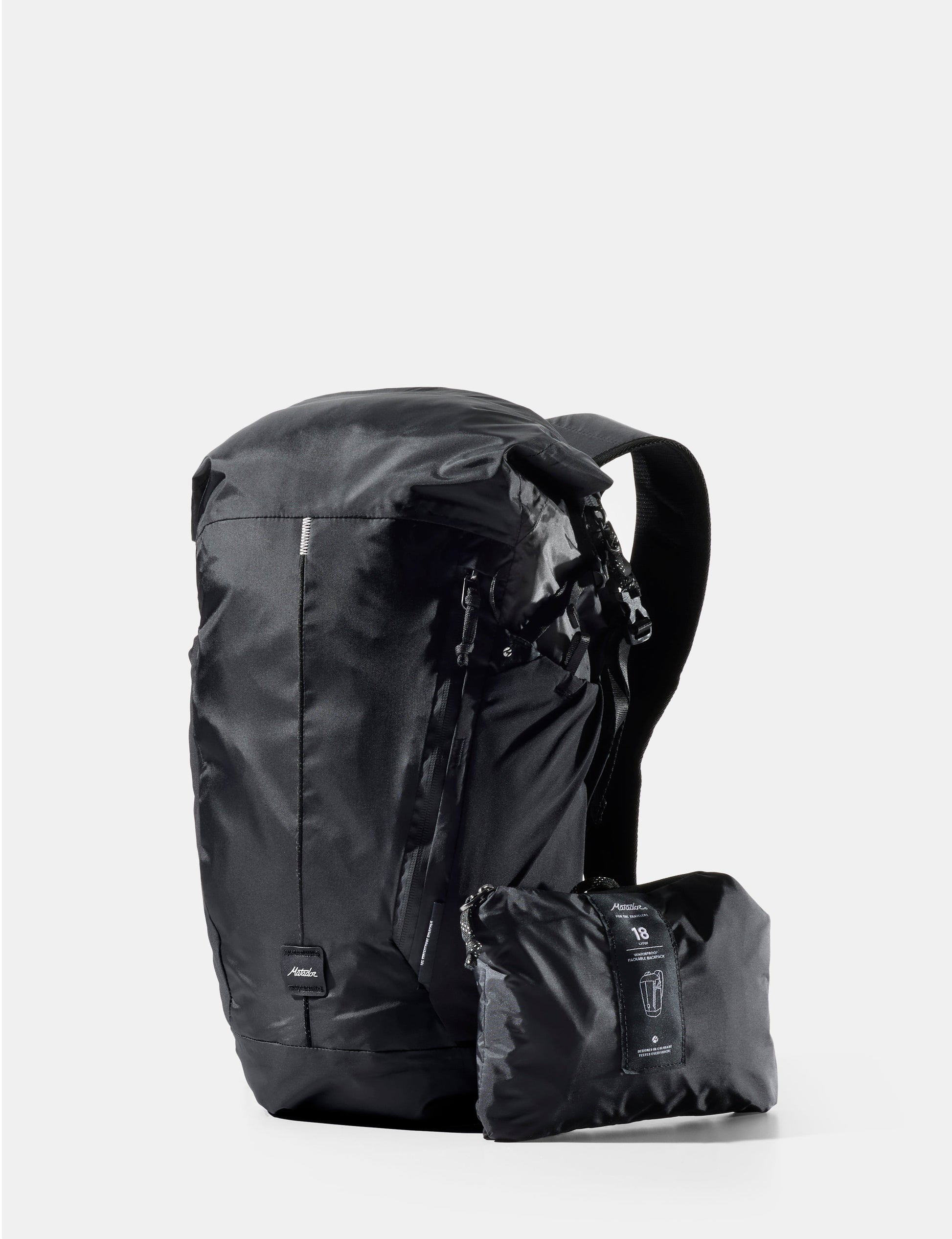 Matador 18L Waterproof Packable Backpack Black