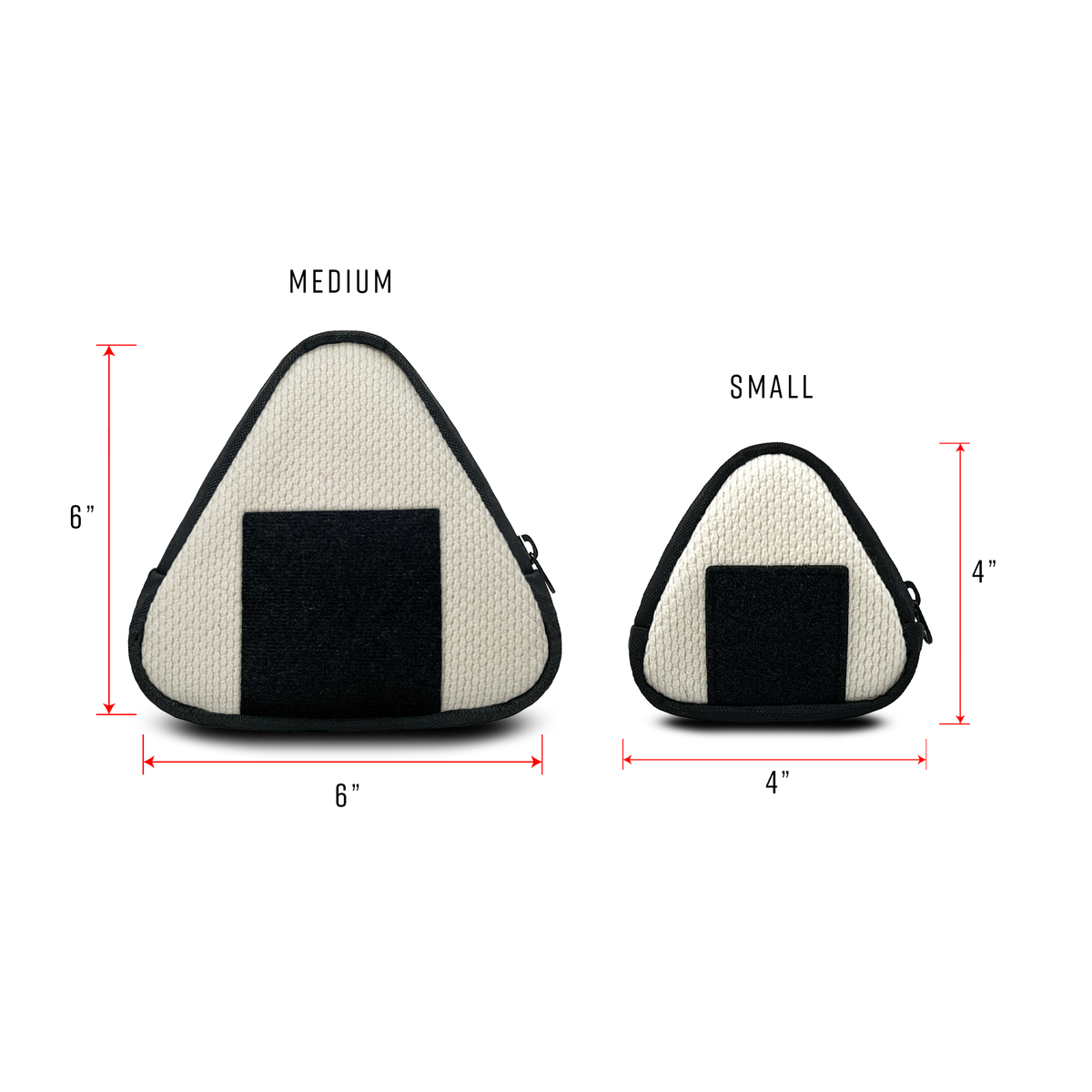 Omusubi Sashi-ori Nori pouch open