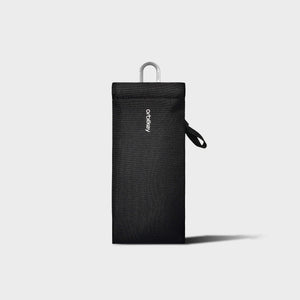 Clip-on Glasses Pouch - Black