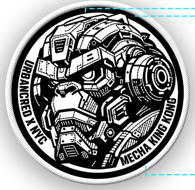UrbanCred x Mecha King Kong Patch