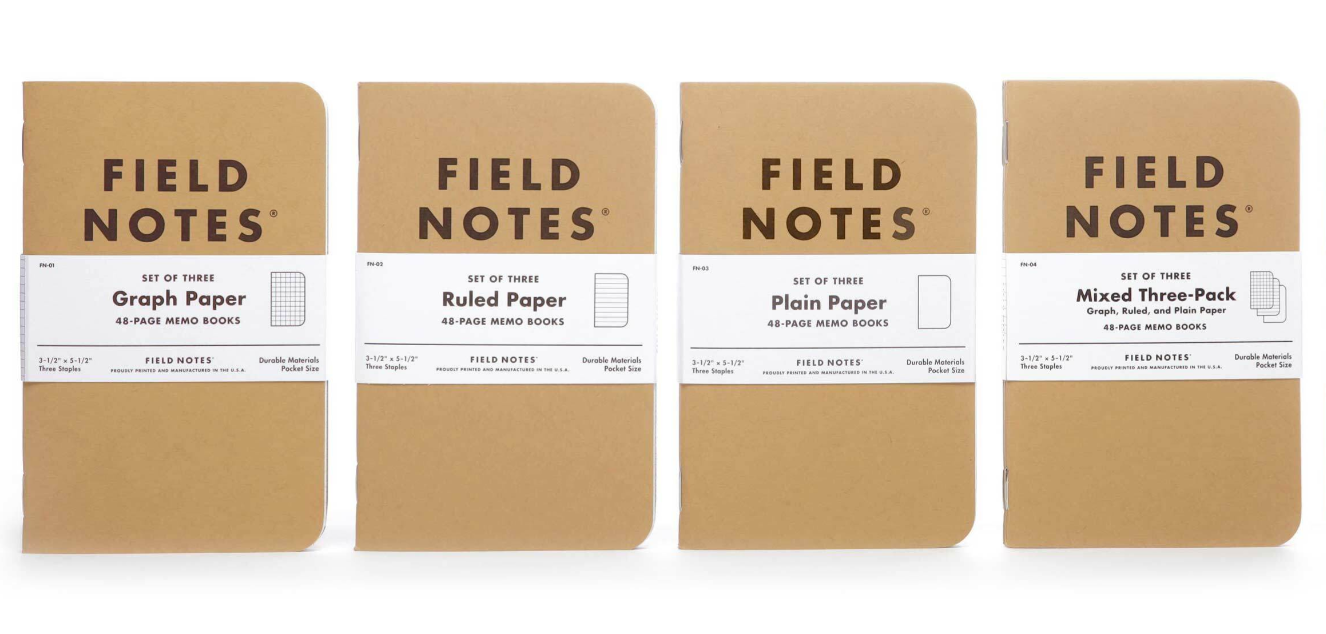 3-Pack Original Kraft Notebook