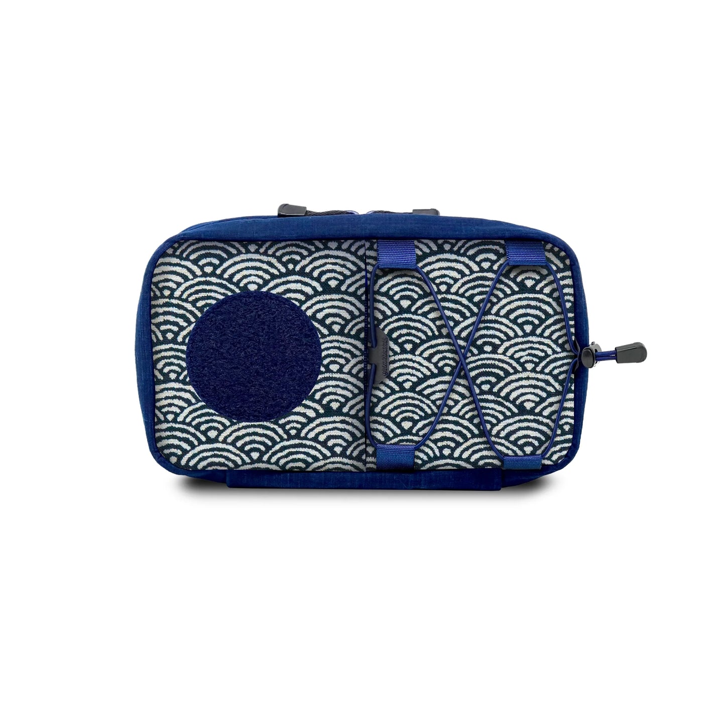 Article 387 - M Full Zip - Indigo Seigaiha