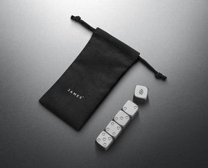 The TJB Titanium Dice Set