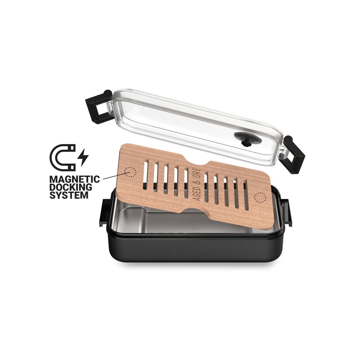 Travel Humidor magnetic cedar tray