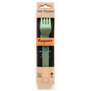 Magware - Magnetic Flatware Single Set (Forest Green)