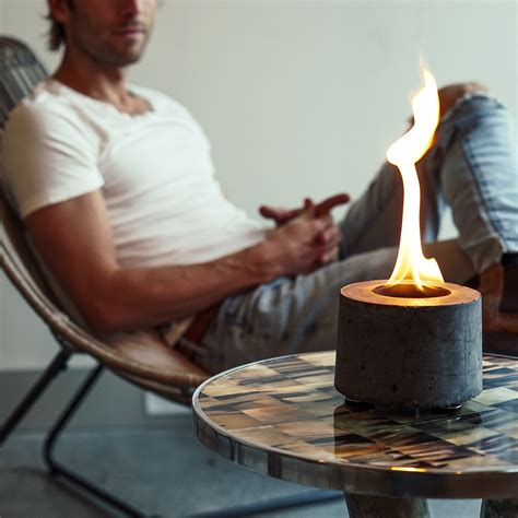 Round Personal Fireplace