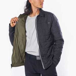 Two Way Insulated Shirt Jacket
