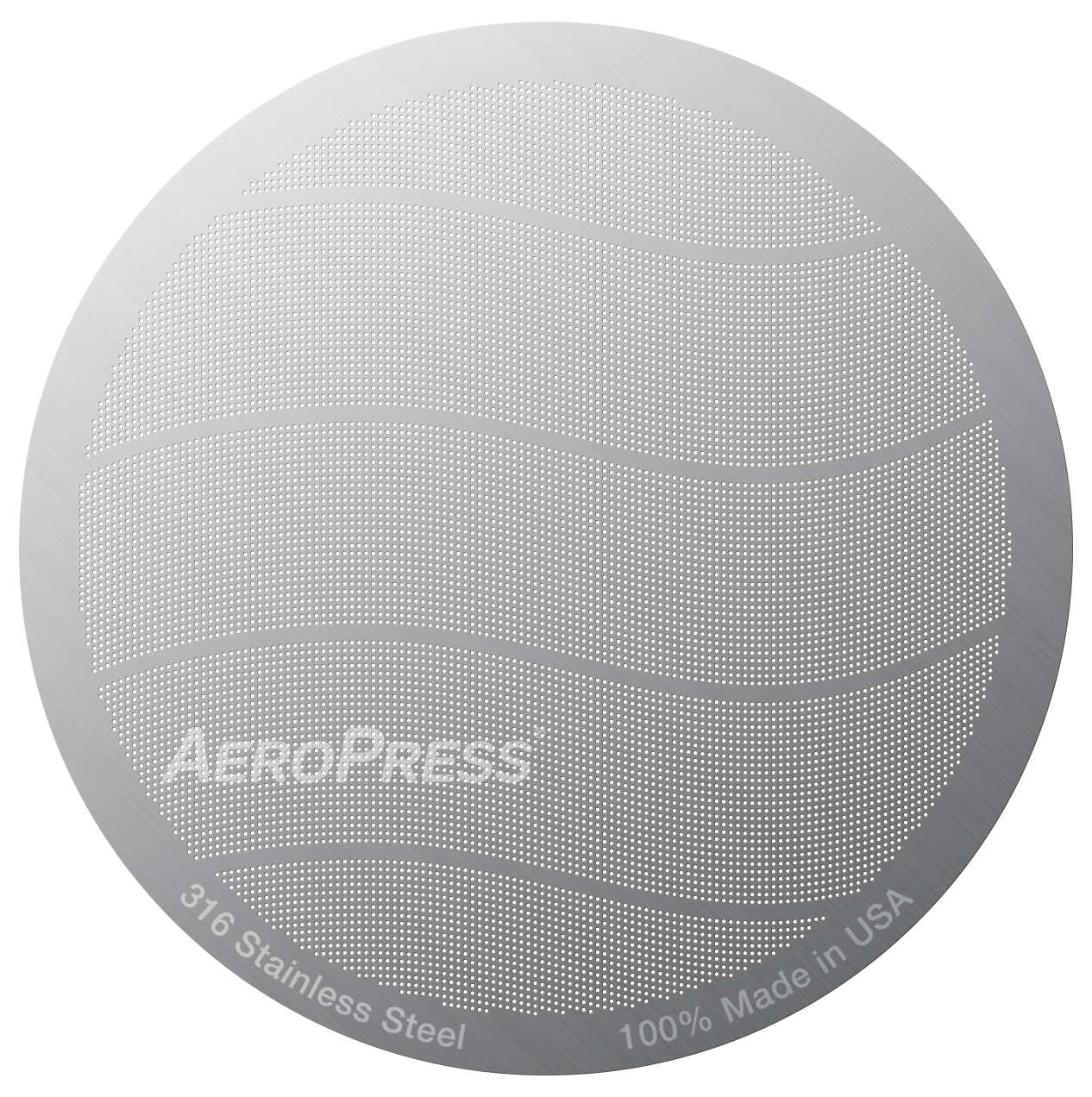 AeroPress ステンレススチール再利用可能フィルター