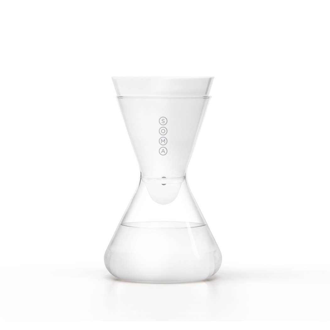 6-Cup White Glass Carafe - UrbanCred